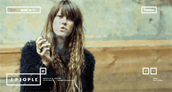 Desktop Screenshot of jpeoplemagazine.com